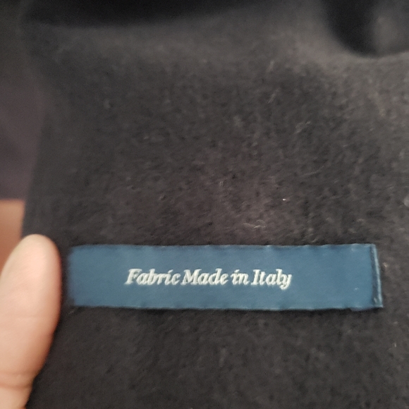 Brand New Men's Navy Button Down Cole Haan Coat - Picture 3 of 6